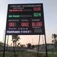 Cricket LED Score Board