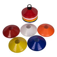 Cricket Saucer Cones Set - Color: Multicolour