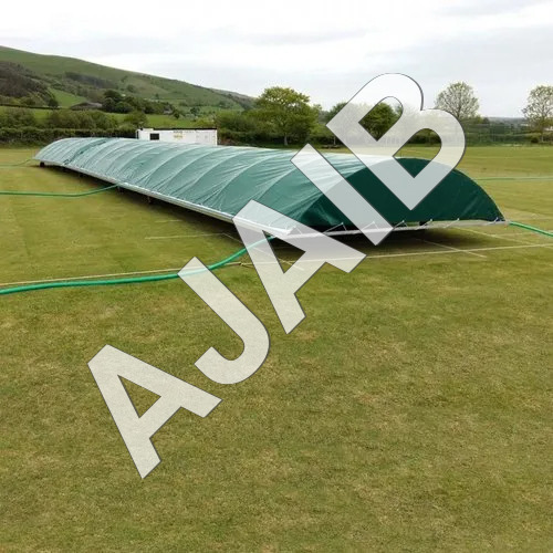 एई स्पेशल मोबाइल क्रिकेट पिच कवर आवेदन: औद्योगिक