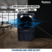 Dyanora 150 L Desert Air Cooler Frost technology (DY-CL150-01-GR)