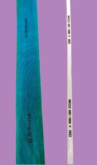 Printed Woven Identification Tape - Application: Industrial