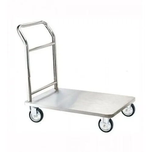 Silver Ss Platform Trolley