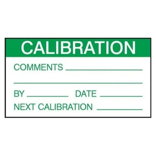 Customized Calibration Labels