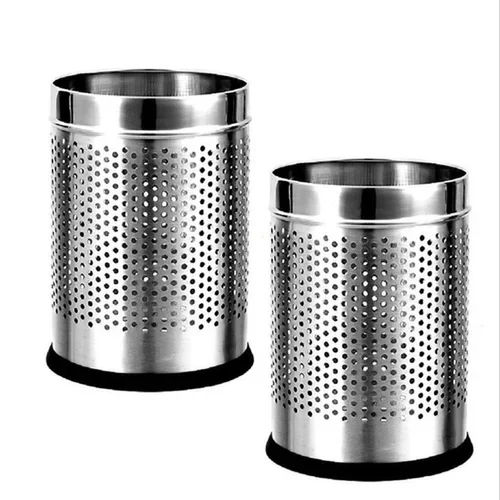 Mofna Stainless Steel Perforated  Waste Bin