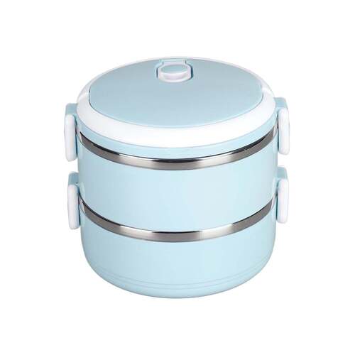 Multi Layer Stainless Steel Hot Lunch Box (2 Layer) (2873) Power Consumption: N/A