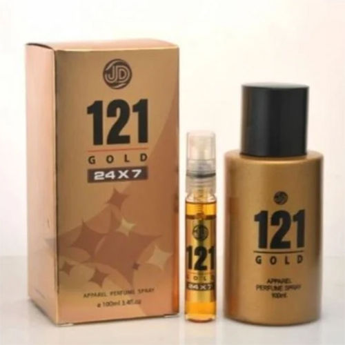 121 Gold Apparel Perfume Spray Suitable For: Daily Use