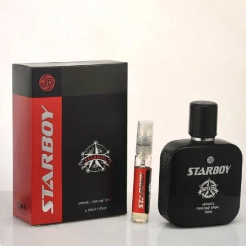Starboy Black Apparel Perfume Spray