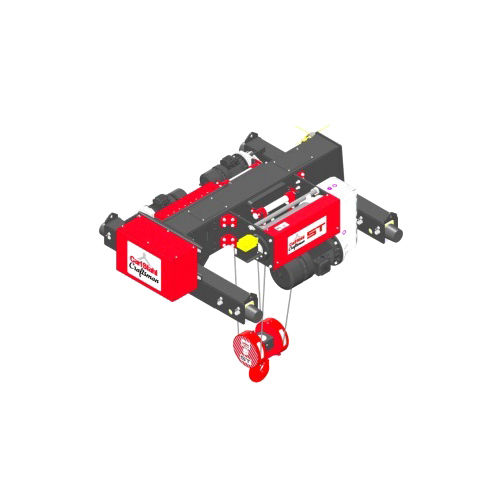 5T Industrial Wire Rope Hoist Application: Construction