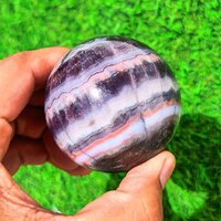 Amethyst lace Agate Sphere For Home Decoration