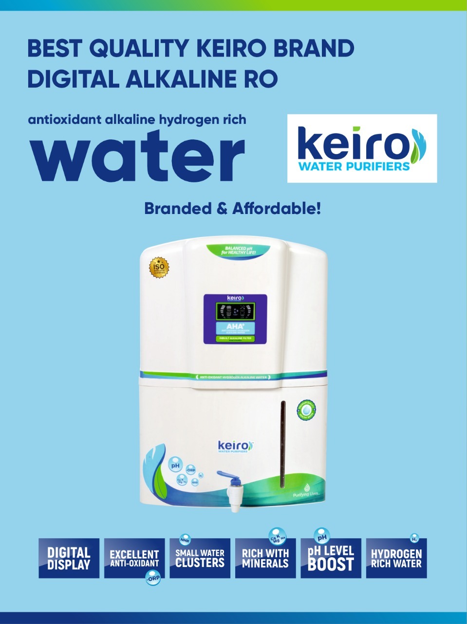 Digital Alkaline RO Purifier