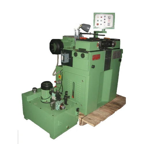 Green Hydraulic Plc Thread Rolling Machine 15 Ton