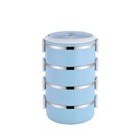 MULTI LAYER STAINLESS STEEL HOT LUNCH BOX (4 LAYER) (2871)