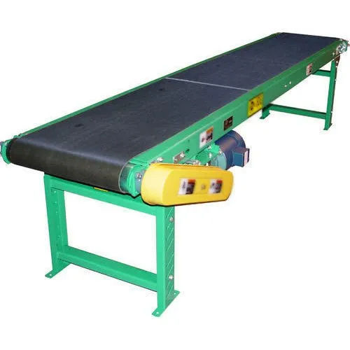 Industrial Conveyor - Metal, Customizable Sizes, 220-440 Volt Voltage | Warranty Included