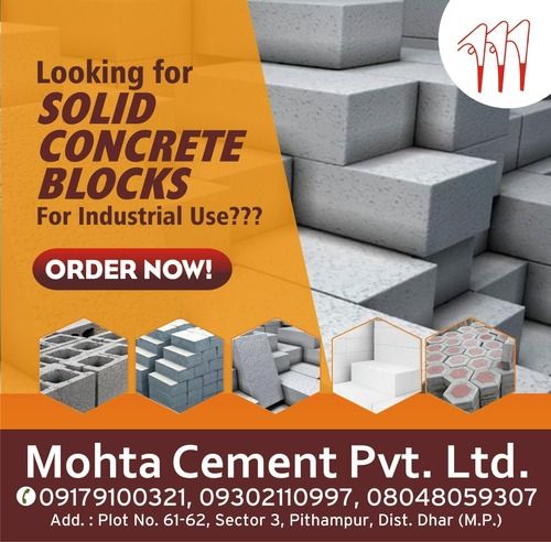 Solid Concrete Blocks