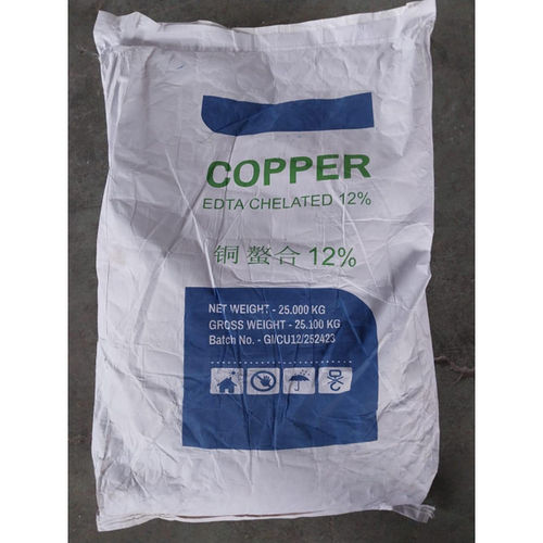 Copper Edta Chelated 12 % Application: Industrial