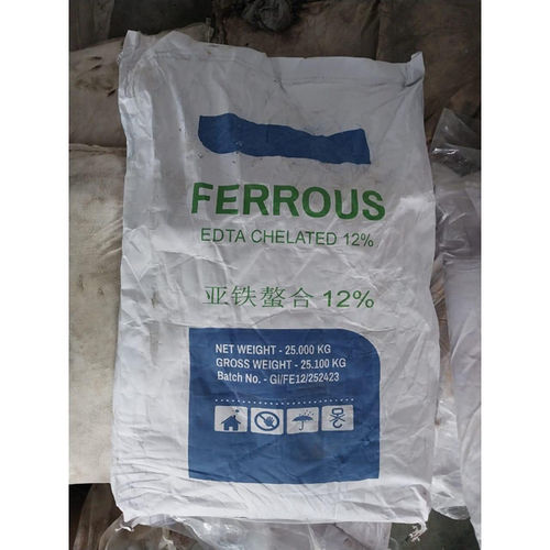 Ferrous Edta Chelated 12 % Application: Industrial