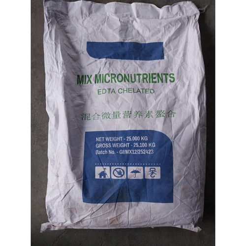 Mix Micronutrients Edta Chelated Application: Industrial