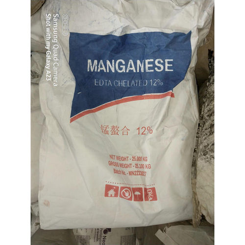 Manganese Edta Chelated 12 % Application: Industrial