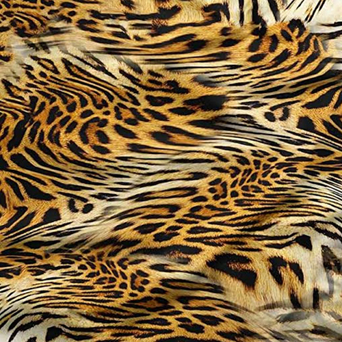 Premium Rayon Tiger Print Fabric