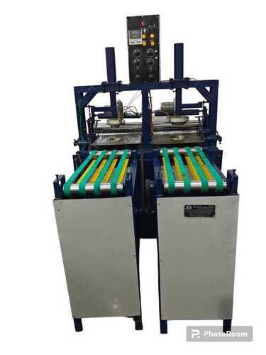 Double Conveyor Double Die Fully Automatic Paper Plate Making Machine