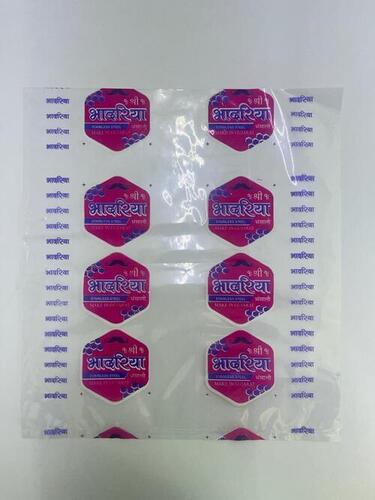 Papad plastic packaging bag