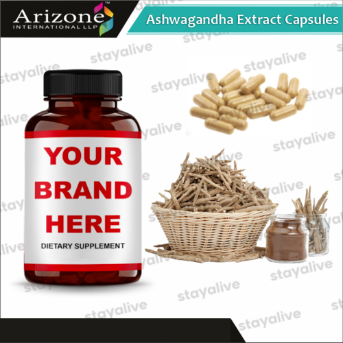 Ashwagandha Extract Capsules - Age Group: For Adults