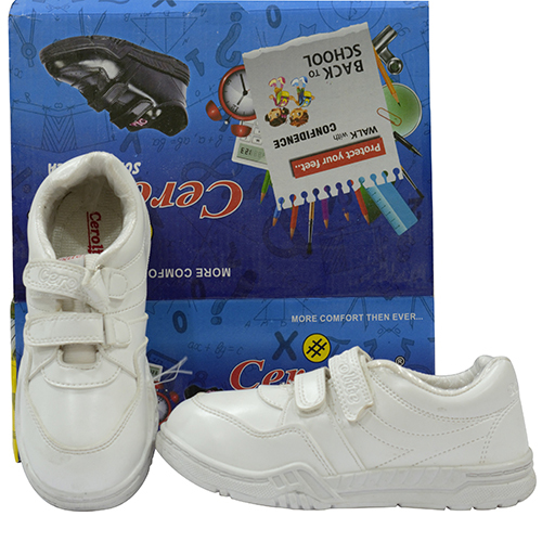 Gola White School Shoe