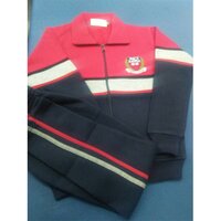 School Track Suit - Breathable Quick Dry Fabric, Unisex Long Sleeve, Non-toxic, Plus Size Options, No Fade Colors & Washable Design