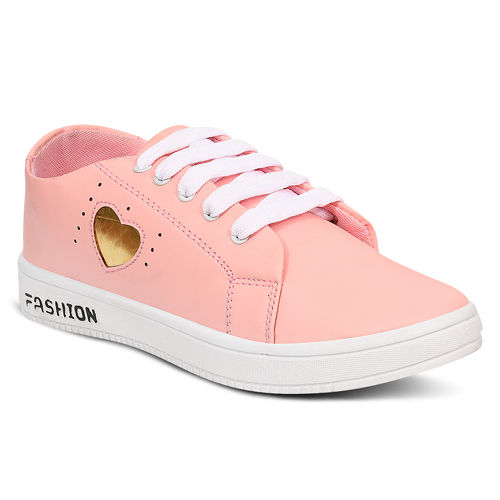 Ladies Pink Casual Shoes