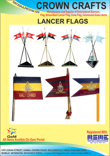 Air Force Lancer Flag Size: As Per Customer