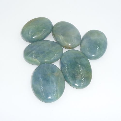 Light Green Aquamarine Palmstone For Home Decoration