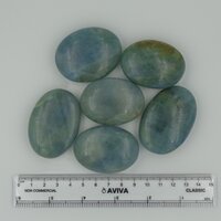 Aquamarine Palmstone For Home Decoration