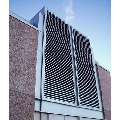 Elevation Aluminium Louver Work