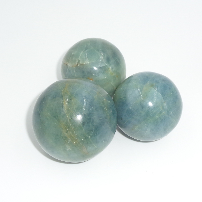 Aquamarine Sphere For Home Decoration