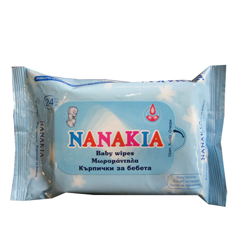 24pcs Disposable Nanakia Baby Wipes