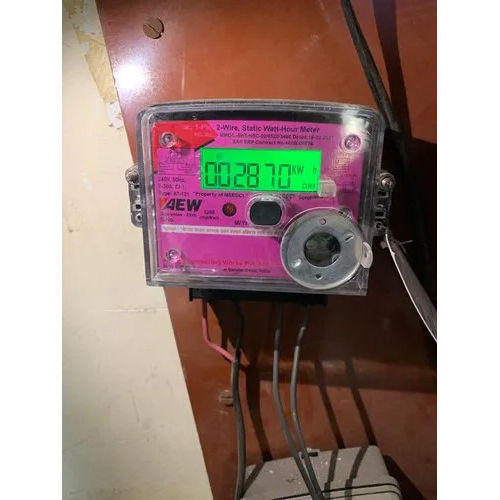 Single Phase Meter Application: Industrial