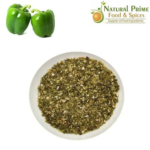 Dehydrated Green Bell Pepper Flakes
