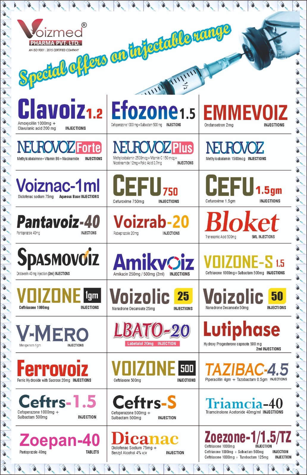 Azithromycin 500mg inj