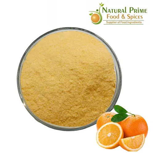 Yellow Spray Dried Orange Powder