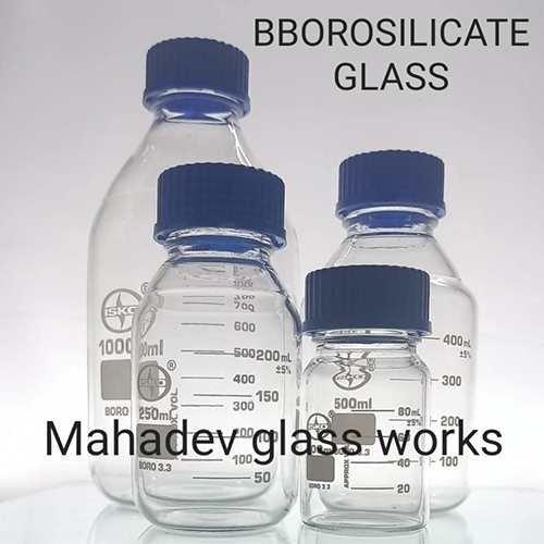 Tranparent Reagent Bottles Application: Commercial