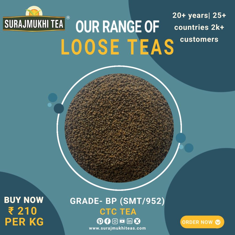 Bp Loose Tea (Smt/952) - Caffeine (%): 40-70 Milligram Milligram (Mg)