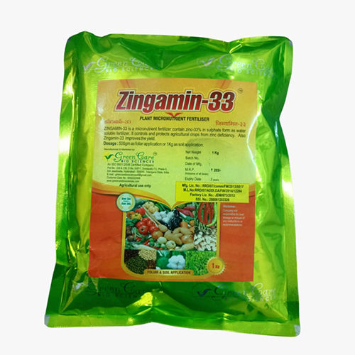 Zingamin-33 Plant Micronutritient Fertilizer