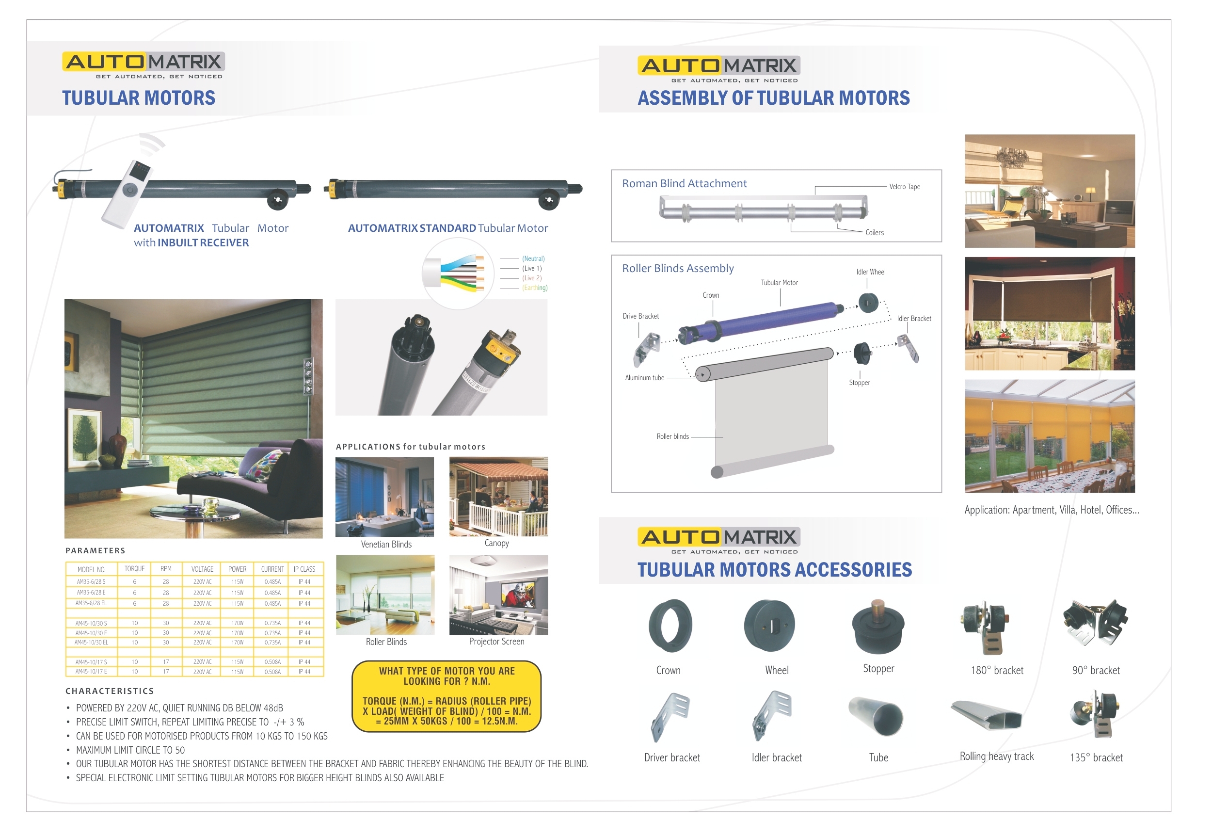 curtain motors