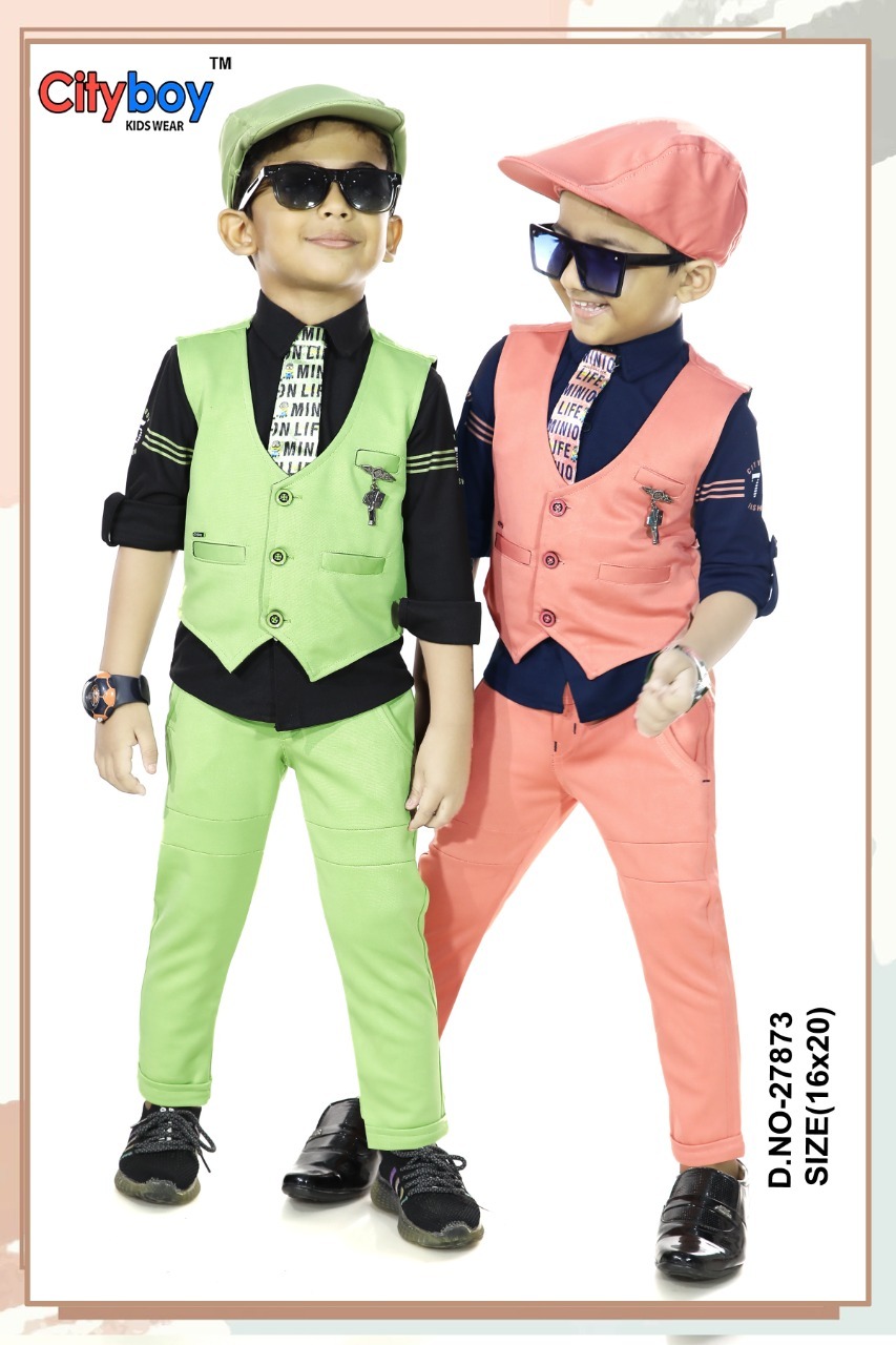 Boys Designer T Shirt With Pant