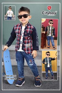 Boys Designer T Shirt With Pant
