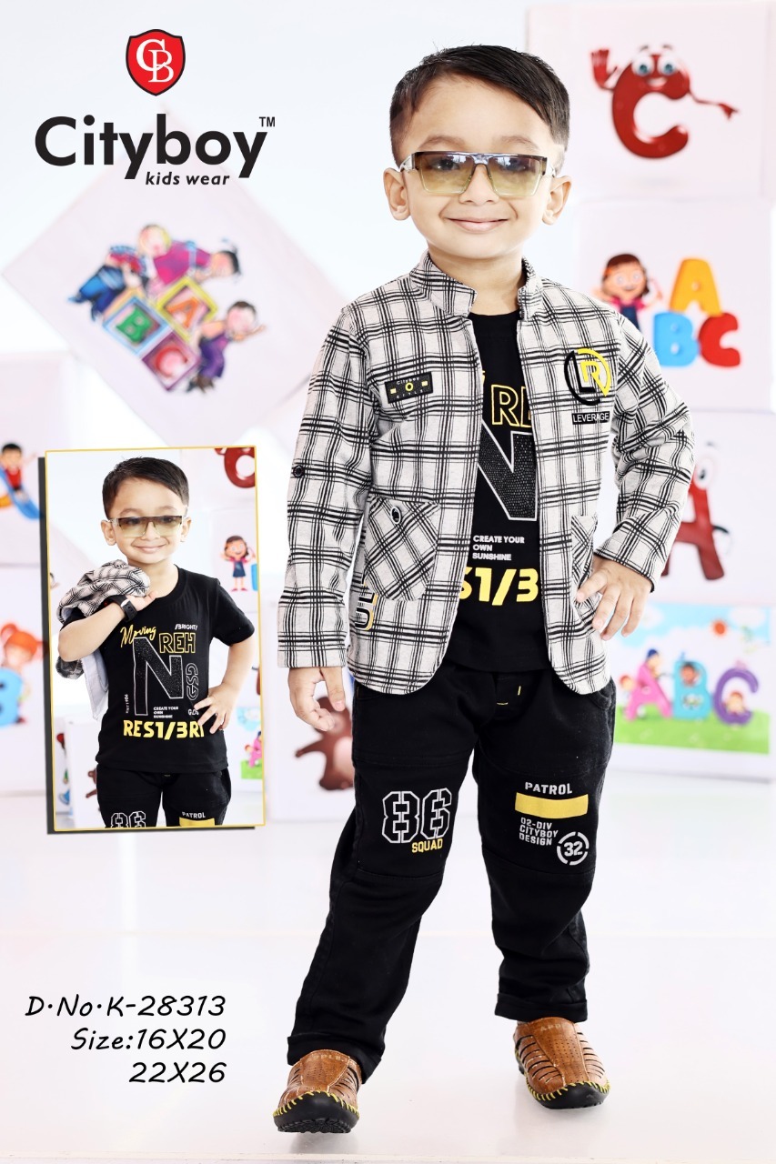 Boys Designer T Shirt With Pant