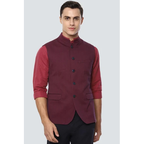 Men Red Waistcoat
