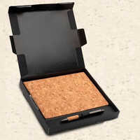 Business Gift Sets - Cork Material, Medium Size, Black Color | Square Shape, Ideal For Corporate Gifting