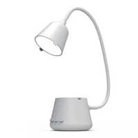 White Voice Assistant Bluetooth Speaker Lamp