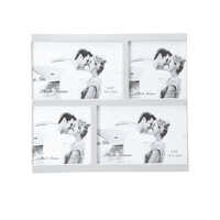 Aluminium Photo Frame - Durable Aluminium, Various Sizes Available, Sleek White Color, Rectangular Shape, Ideal Gift For Any Occasion
